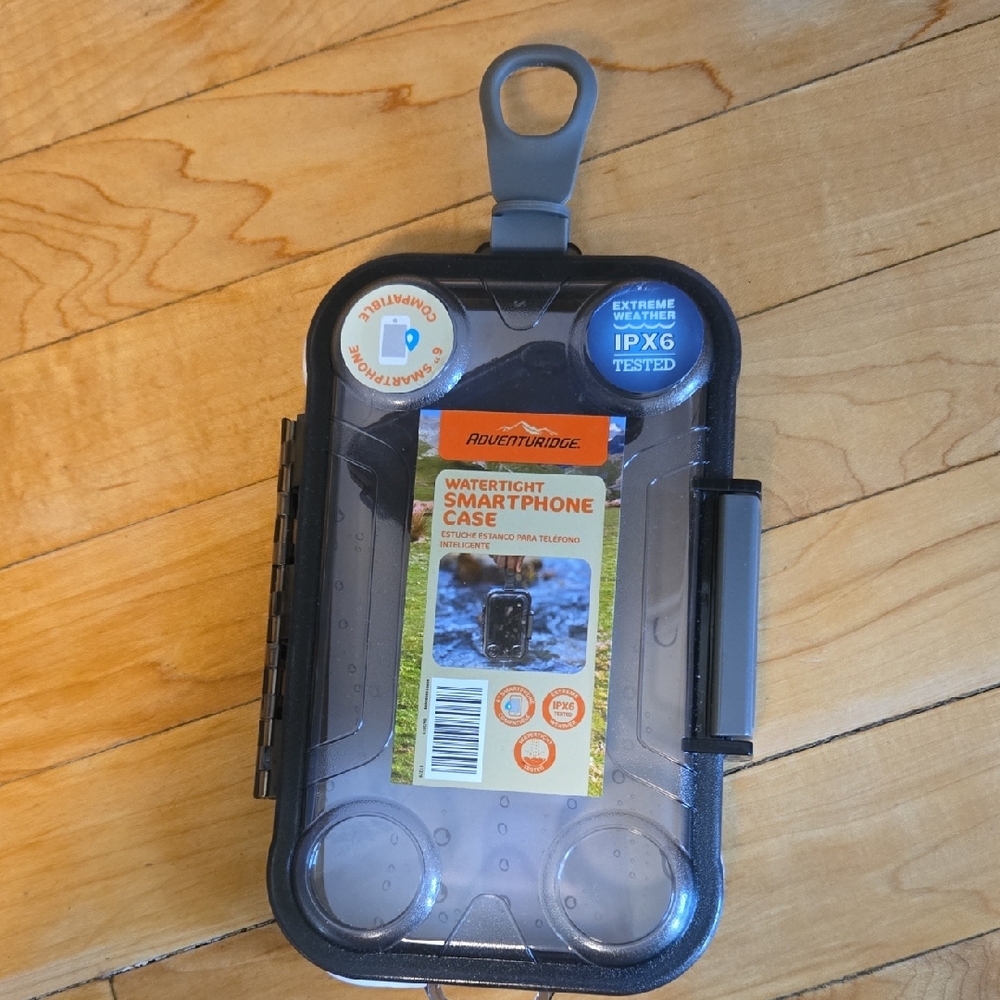Adventuridge Watertight Smartphone Case - Black & Grey